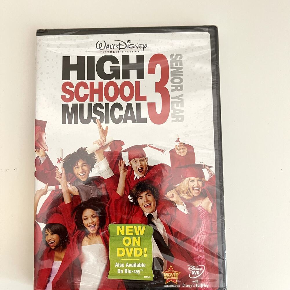 NEW Walt‎ Disney High School Musical 3 Senior Year DVD Movie